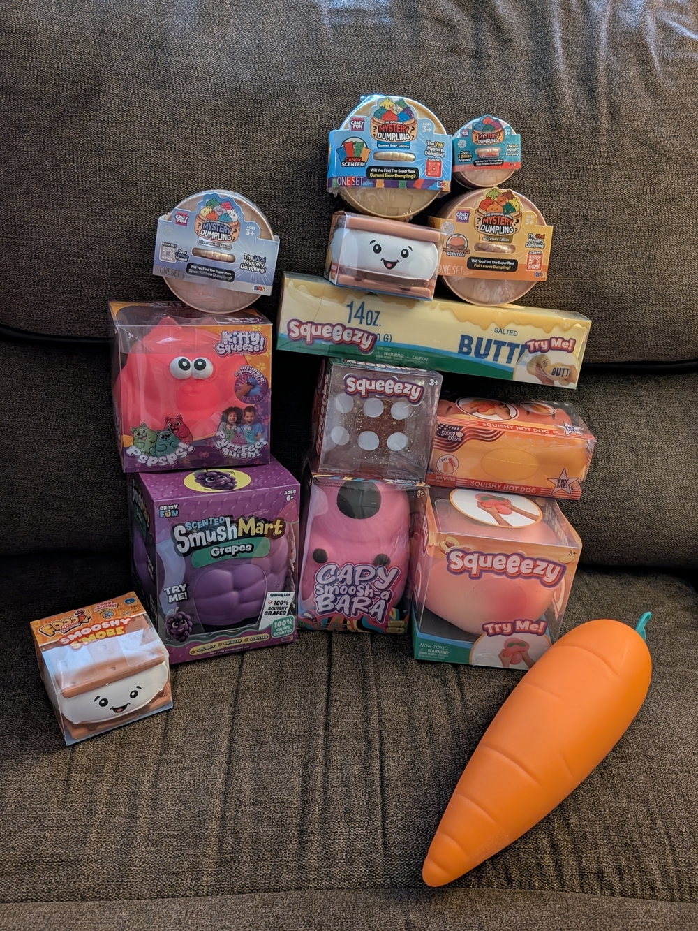 Bundle Of Squishies & Mystery Dumplings